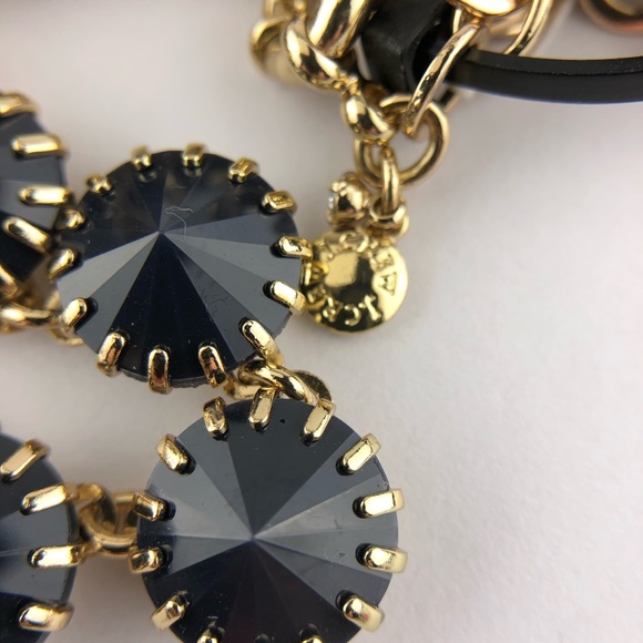 J Crew Factory Necklace Navy - Picture 3 of 5